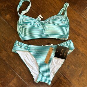 Blue stripped bikini BOND-EYE AUSTRALIA